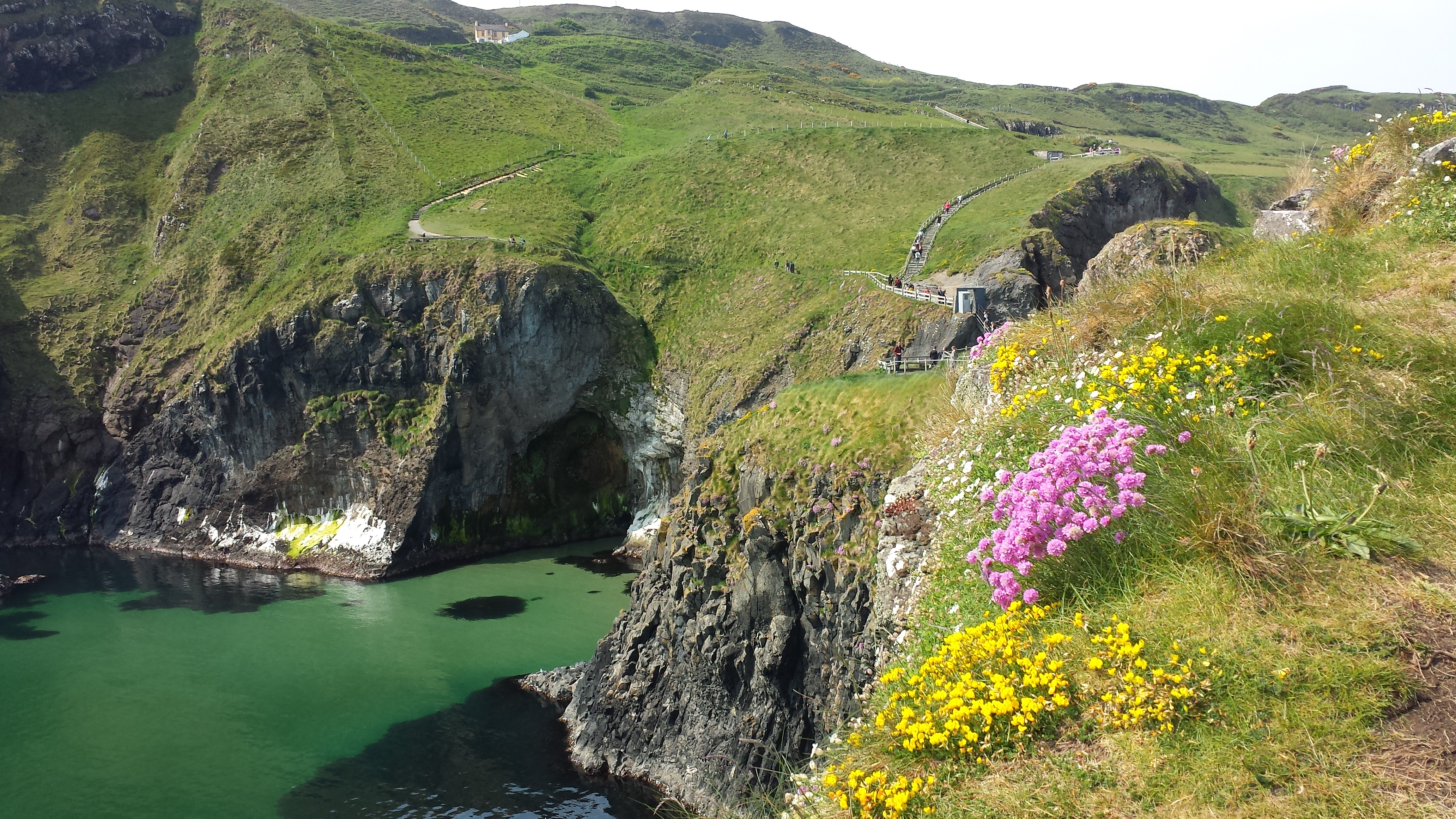 Exploring_CarrickARede_Rope_Bridge_Northern_Ireland